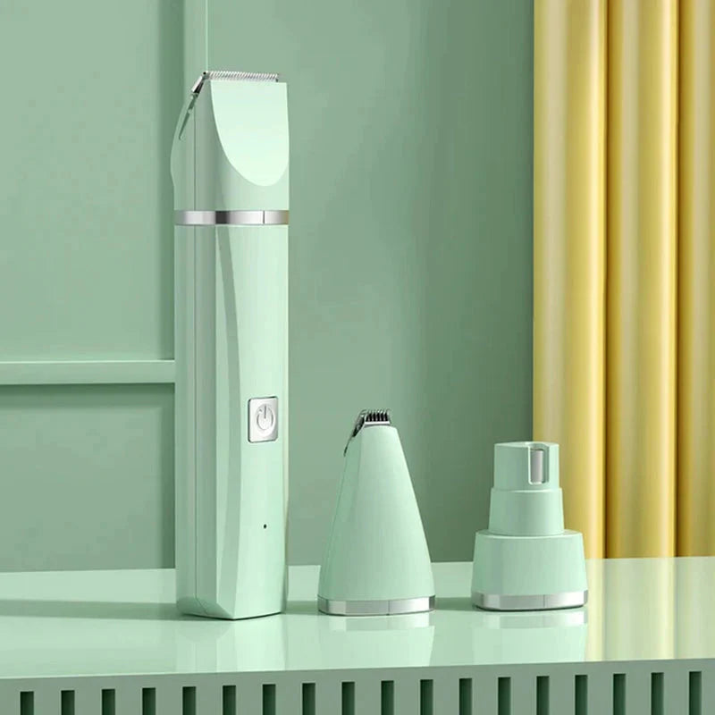 Pawlio™ 4-in-1 Professional Pet Grooming Kit | Trimmer & Nail Grinder - Pawlio 🐾