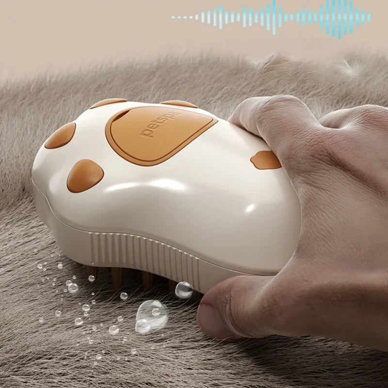 Pawlio™ 3-in-1 Steam Pet Grooming Brush - Pawlio 🐾