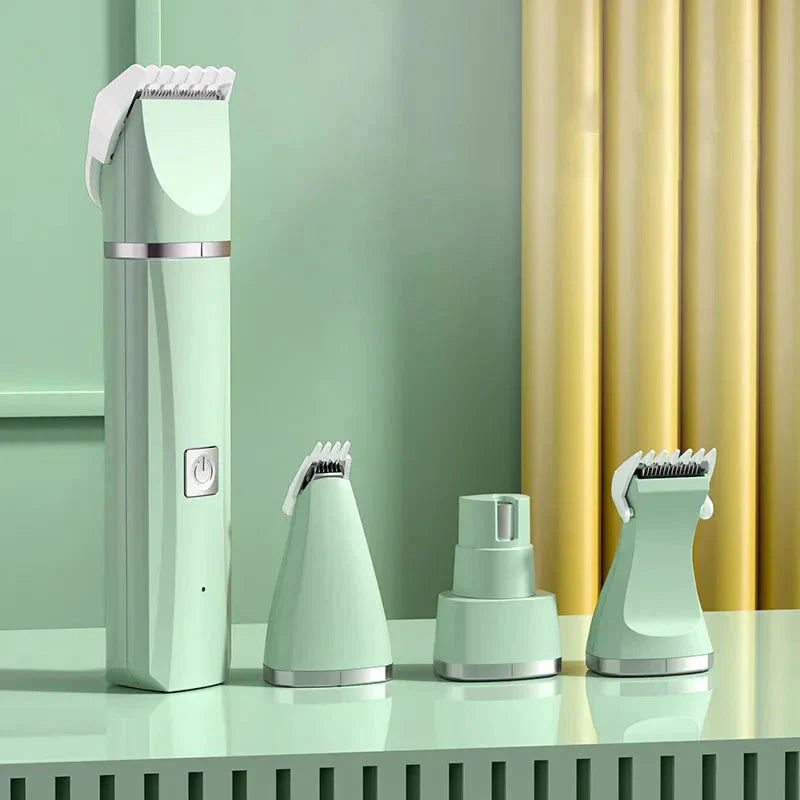 Pawlio™ 4-in-1 Professional Pet Grooming Kit | Trimmer & Nail Grinder - Pawlio 🐾