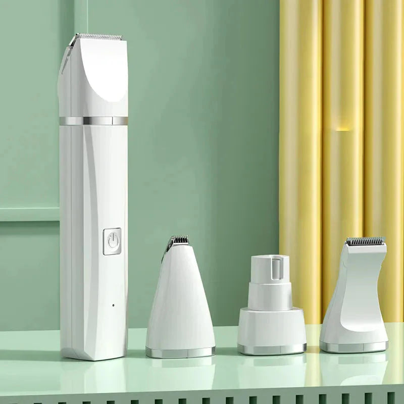 Pawlio™ 4-in-1 Professional Pet Grooming Kit | Trimmer & Nail Grinder - Pawlio 🐾